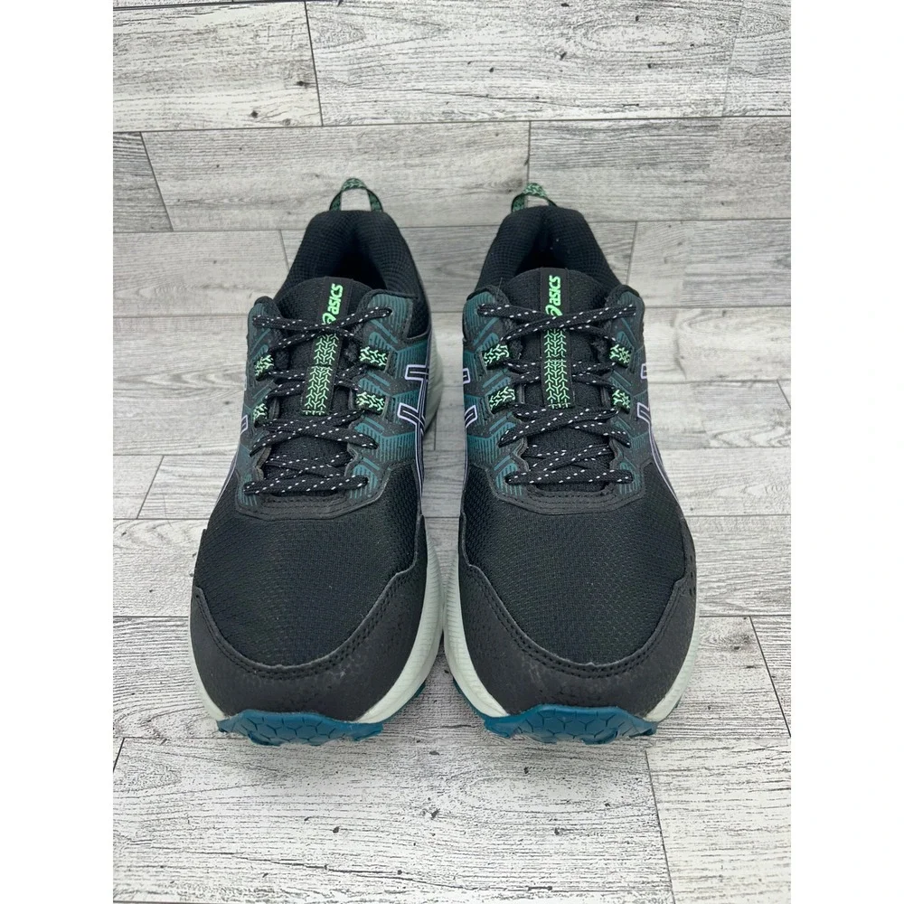 ASICS Gel Venture‎ 9 Wide Women's Running Shoes Black Teal Size 8